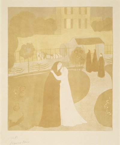 Die Heimsuchung in der Stadt Montrouge, 1896 von Maurice Denis